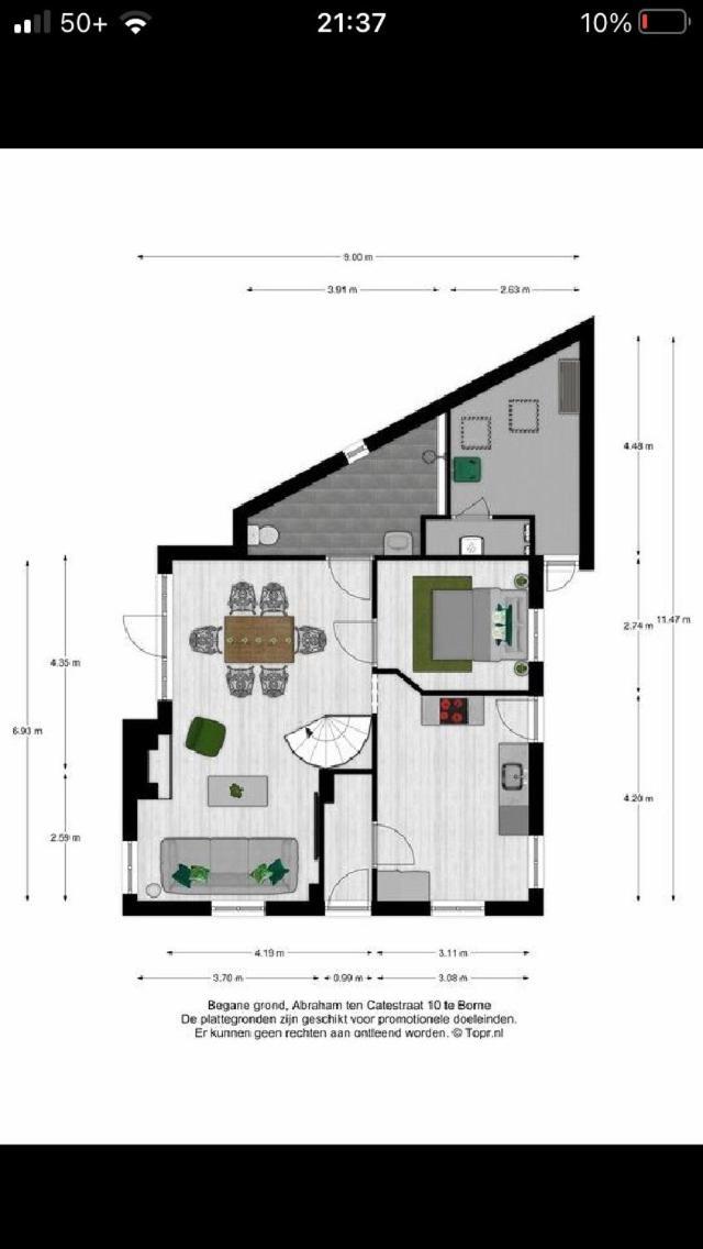 Logement Old Boorn Borne Exterior foto